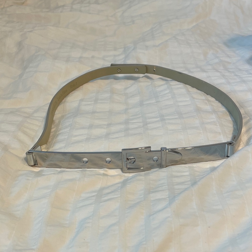 BCBGMaxAzria Silver Belt